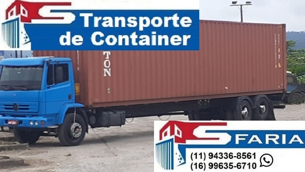 transporte de container